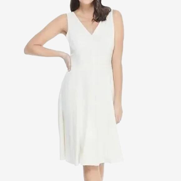 Gal Meets Glam Kendra Mini Dress Size 0 Cream - Picture 1 of 2